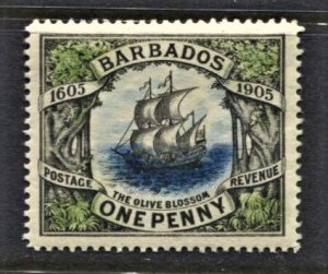 STAMP STATION PERTH - Barbados #109 Olive Blossom MVLH Wmk.3 CV$20.00