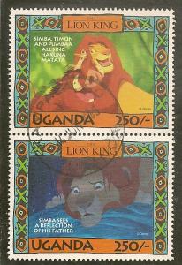 Uganda      Scott  1268f,i    Lion King       Used