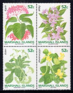Marshall Islands 398b Flowers MNH VF