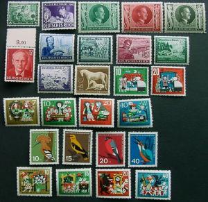 Packet, Germany, 63 Different Mint Semi-Postals, B52 // B441