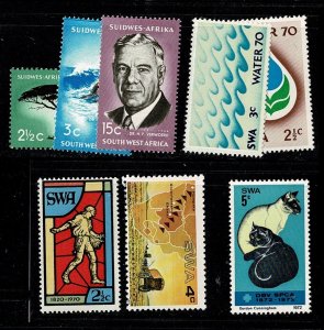 Southwest Africa #309//372 MNH cpl sets