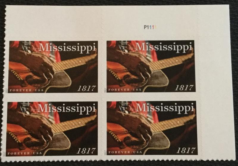 US #5190 MNH Plate Block of 4 Mississippi (.49)
