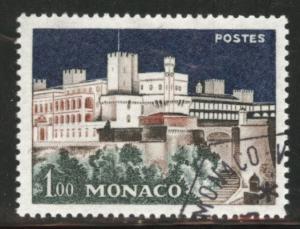 MONACO Scott 478 used CTO 1960 stamp similar cancels