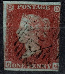 Great Britain #3  F-VF Used CV $9.00 (X1177)