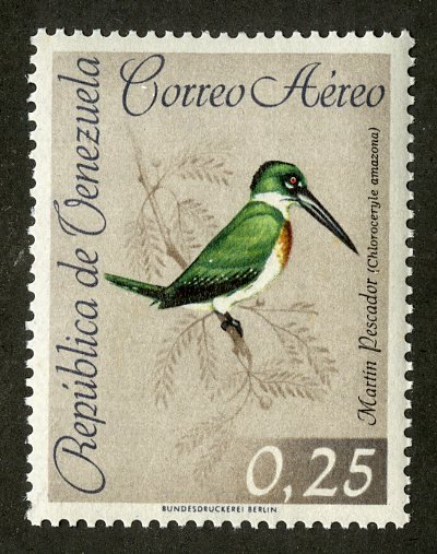 VENEZUELA C813 MNH BIN .70 BIRD