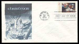 #1701 Nativity Scene Marg FDC