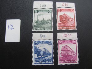 Germany 1935 MNH  SC 459-462 SET VF/XF 130+ EUROS (112)