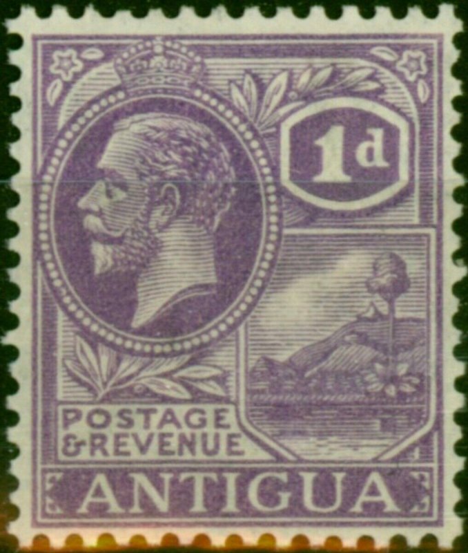 Antigua 1926 1d Mauve SG64a V.F VLMM 