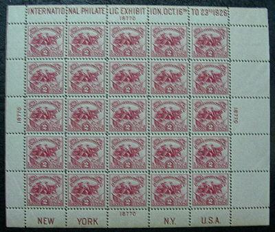 U. S. 630 Mint FVF White Plains Sheet