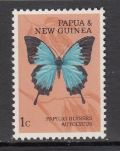 Papua New Guinea 209 Butterfly MNH VF