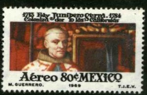 MEXICO C346 In Honor of Fray Junipero Serra. Mint NH. VF..