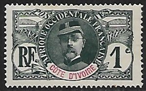 Ivory Coast # 21 - General Faidherbe - MNH.....{KlBl14}