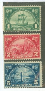 United States #614-616  Single (Complete Set)