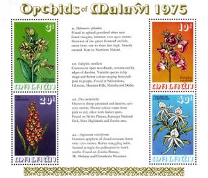 Malawi - 1975 Orchids MS MNH** SG MS495