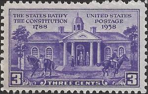 # 835 MNH -  SCV-0.45 - CONSTITUTION RATIFICATION