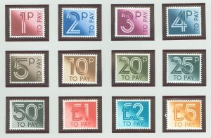 Great Britain #J92-J103 Mint (NH) Single (Complete Set)