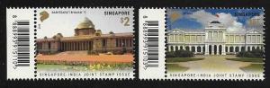 Singapore 2015 Joint issue India MNH A231