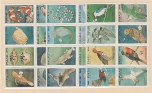 Palau Scott #334a-h//335a-h//336a-h Stamps - Mint NH Block Set