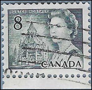 Canada #544p 1971 Used