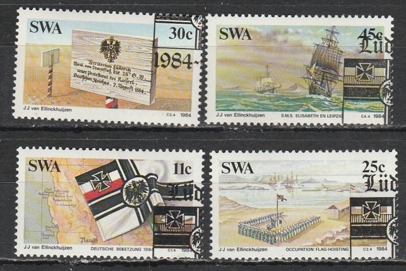 South Africa   SWA   528-31    (N*)   1984  Complet