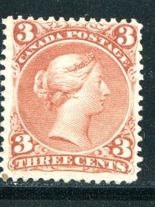 Canada #25  Unused F-VF very fresh