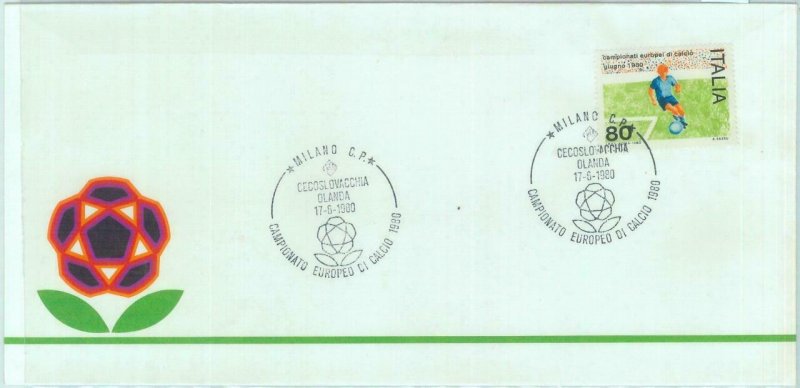 84812 - ITALY - SPECIAL POSTMARK: European Football Championship 1980