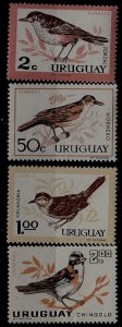 Uruguay 695-98 MNH Birds SCV7.20