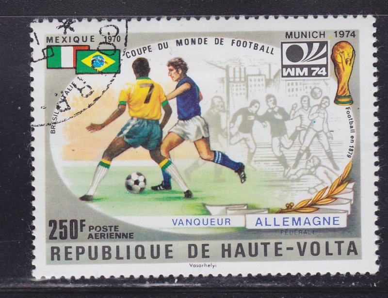 Burkina Faso C195 World Cup, Game and Flags 1974