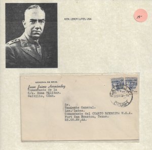 1931 Saltillo, Mexico to Gen Leroy Lutes, USA Houston, Tx (52084)