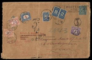 Great Britain Offices in China Scott 193 on Cover