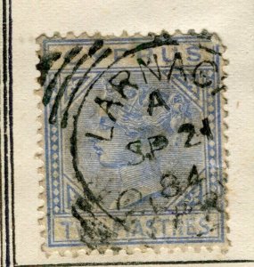 CYPRUS; 1890s classic QV issue used 2pi value fair postmark