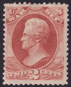 #O84 Mint OG, Fine+ (CV $260 - ID43998) - Joseph Luft