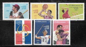 Cuba 1865-1870 1974 Central American Games set MNH