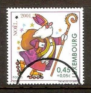 Luxemburg 2001 Christmas Santa Clause 'SPECIMAN' Sc B425 MNH # 3513