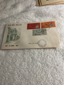 Cuba-1961.DIA DEL SELLO.FDC