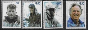 TOKELAU ISLANDS SG397/400 2008 SIR EDMUND HILLARY MNH