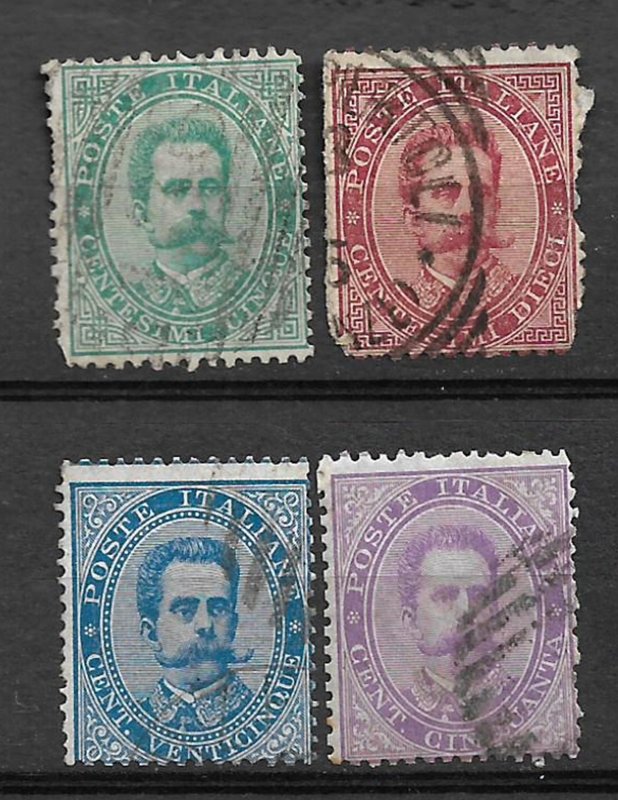 COLLECTION LOT #223 ITALY 14 STAMPS 1879+ CV+$70 4 SCAN