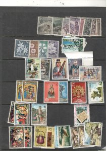 ANDORRA COLLECTION ON STOCK SHEET, ALL MINT MOSTLY MNH