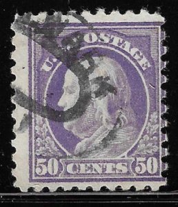 Scott # 440  Lot E941  50c Franklin  violet   Used