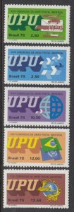 Brazil 1627-31 UPU mnh