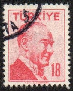 Turkey Sc #1234 Used