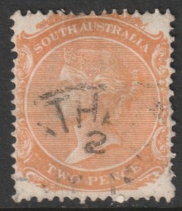 Australia (South Australia) Scott 98  - SG174, 1893 Victoria 2d Perf 15 used