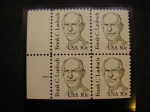 Scott 1844-1869, Great Americans, Complete Plate Blocks of 4 or 6, MNH Beauties