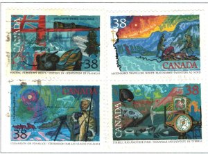 Canada Sc#1233-1236 Used