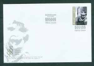 Aland. 2006 FDC.  Women's Suffrage Center 100 Year. Sc.# 245