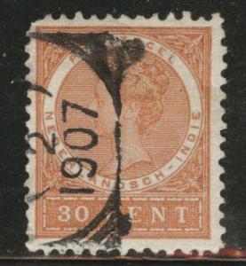 Netherlands Indies  Scott 56 used from 1903-08 set