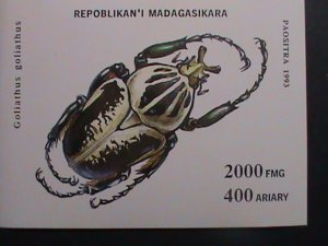 ​MADAGASCAR-1993-SC#1223  INSETS IMPERF MNH-SHEET VF WE SHIP TO WORLD WIDE