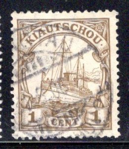 Kiautschou / Kiauchau #33, Used,  June 1906 CDS ^