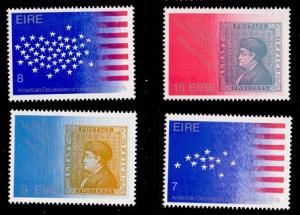 Ireland  #389-392  MNH  1976    American revolution