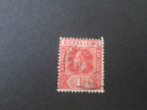 Sierra Leone 1913 Sc 104a FU